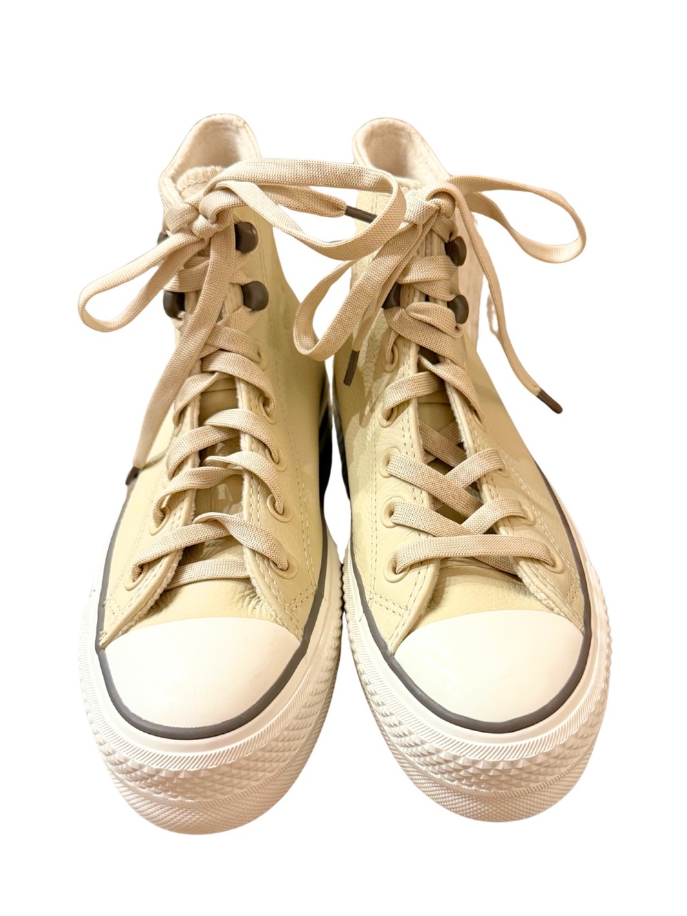 Converse Chuck Taylor All Star Lift Platform Leather High Top Sneakers